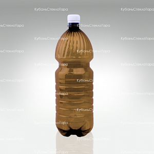 Бутылка ПЭТ 1,5 коричневая с колпачком (28) оптом и по оптовым ценам в Симферополе