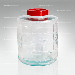Бутыль (банка) стеклянный GL-70/22 л оптом и по оптовым ценам в Симферополе