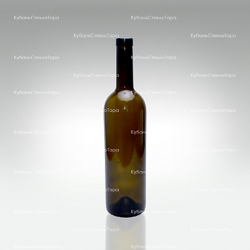 Бутылка 0,750 Бордо оливковая  (20/21/23) стекло оптом и по оптовым ценам в Симферополе