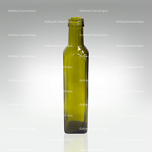 Бутылка 0,250  (31,5)"MARASCA" оливковая стекло оптом и по оптовым ценам в Симферополе