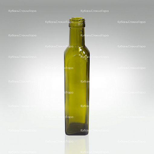Бутылка 0,250  (31,5)"MARASCA" оливковая стекло оптом и по оптовым ценам в Симферополе