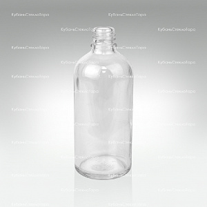Флакон для капель 0,100 л (18) прозрачное стекло оптом и по оптовым ценам в Симферополе