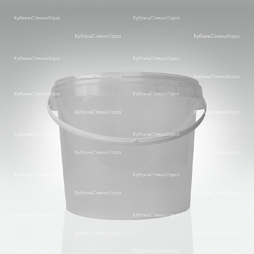 Ведро 3,4 л прозр (МП) пластик оптом и по оптовым ценам в Симферополе