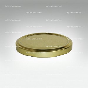 Крышка ТВИСТ ОФФ 82 Крышка метал."Твист" (Золото - С) с кнопкой оптом и по оптовым ценам в Симферополе