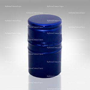 Колпачок алюминиевый (30,5*50) синий  в Симферополе оптом и по оптовым ценам