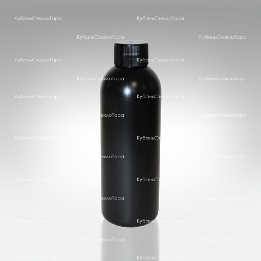 Флакон 0,200 л пластик черный (Din 24/410) оптом и по оптовым ценам в Симферополе
