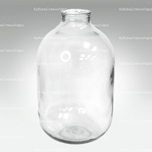 Бутыль 15,0 л (110) прозрачный стеклянный с крышкой оптом и по оптовым ценам в Симферополе