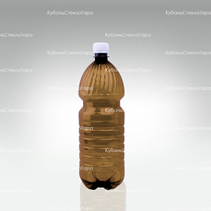 Бутылка ПЭТ 1,0 коричневая с колпачком (28) оптом и по оптовым ценам в Симферополе