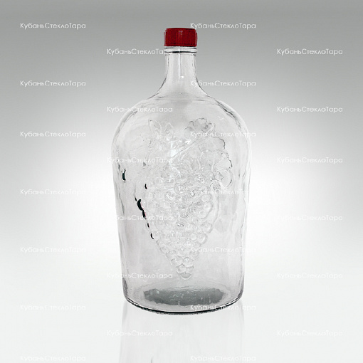 Винная бутылка 5 л (38) стекло с крышкой оптом и по оптовым ценам в Симферополе