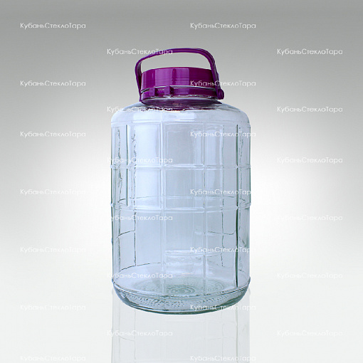 Бутыль (банка) стеклянный "фиолетовая" 16 л оптом и по оптовым ценам в Симферополе