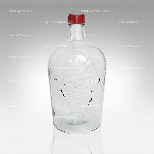 Винная бутылка 3 л (38) стекло с крышкой оптом и по оптовым ценам в Симферополе
