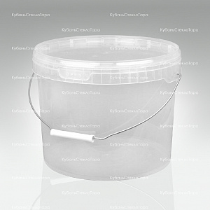 Ведро 11,0 л прозрачное пластик с метал.ручкой оптом и по оптовым ценам в Симферополе