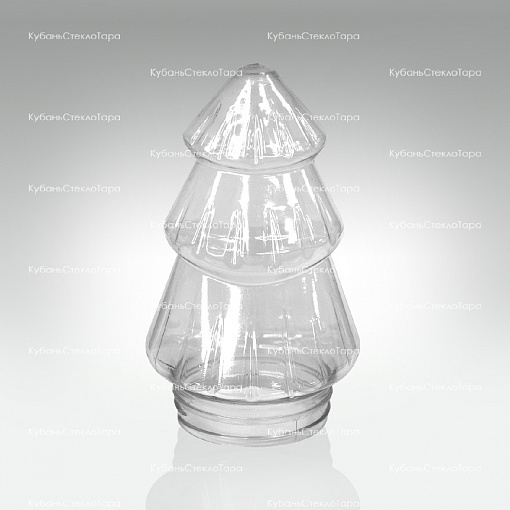 Новогодняя упаковка "Елочка" 0,700 пластиковая оптом и по оптовым ценам в Симферополе