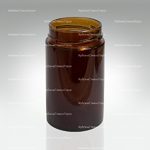 Стеклобанка 0,350 ТВИСТ (66) Deep (коричневая) банка стеклянная КСТ оптом и по оптовым ценам в Симферополе