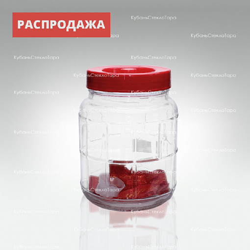 Бутыль (банка) стеклянный GL-70/5 л оптом и по оптовым ценам в Симферополе