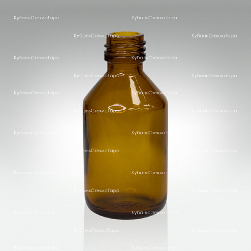 Флакон стеклянный ТВИСТ 50 см3 коричневый (без крыш) оптом и по оптовым ценам в Симферополе