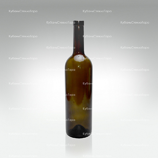 Бутылка 0,750 Бордо оливковая (П-29-А4) стекло оптом и по оптовым ценам в Симферополе