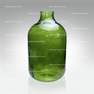 Бутыль 10 ТВИСТ (82) (зеленый) стеклянный оптом и по оптовым ценам в Симферополе