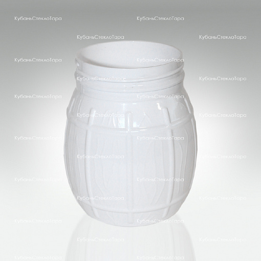 Пластик Бочонок 0,500 (82) Белый оптом и по оптовым ценам в Симферополе