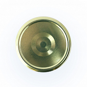 Крышка ТВИСТ ОФФ 82 Крышка метал."Твист" (Золото -С) с кнопкой оптом и по оптовым ценам в Симферополе