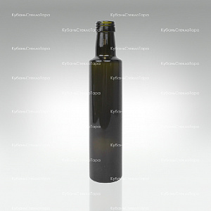 Бутылка 0,250  (31,5)"DORIKA" оливковая стекло оптом и по оптовым ценам в Симферополе