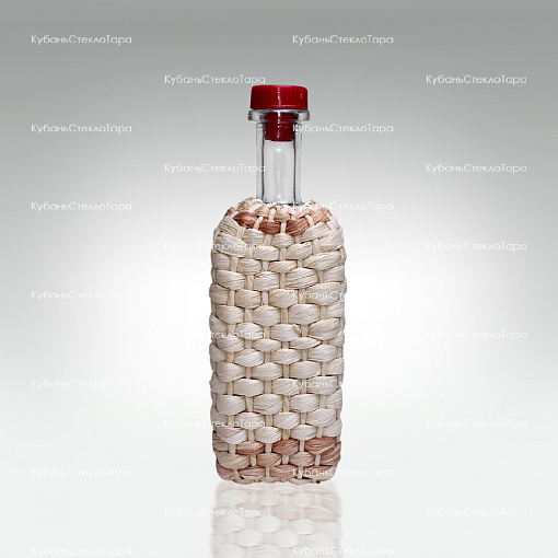 Бутылка 0,500 л. «Хуторок» (Оплетенная) стекло оптом и по оптовым ценам в Симферополе