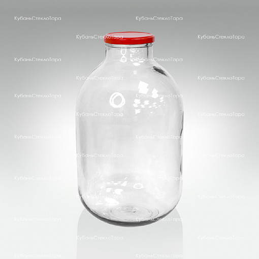 Бутыль 10 ТВИСТ (100) (прозрачный) стеклянный с крышкой оптом и по оптовым ценам в Симферополе