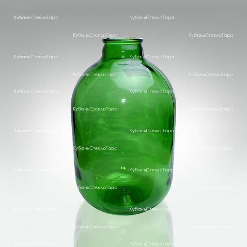 Бутыль СКО 10л (зеленый) стеклянный оптом и по оптовым ценам в Симферополе