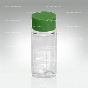 Банка 0,140 мл (38) пластик с зеленой крышкой  оптом и по оптовым ценам в Симферополе