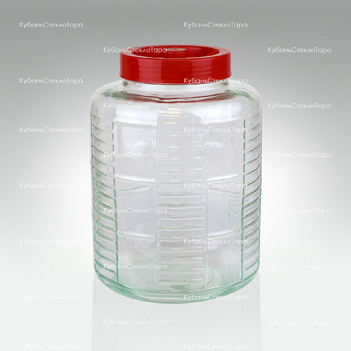 Бутыль (банка) стеклянный GL-70/15 л оптом и по оптовым ценам в Симферополе