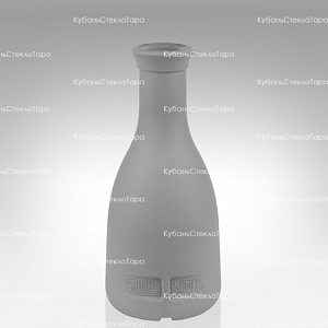 Бутылка 0,200-BELL (19*21) стекло серая матовая оптом и по оптовым ценам в Симферополе